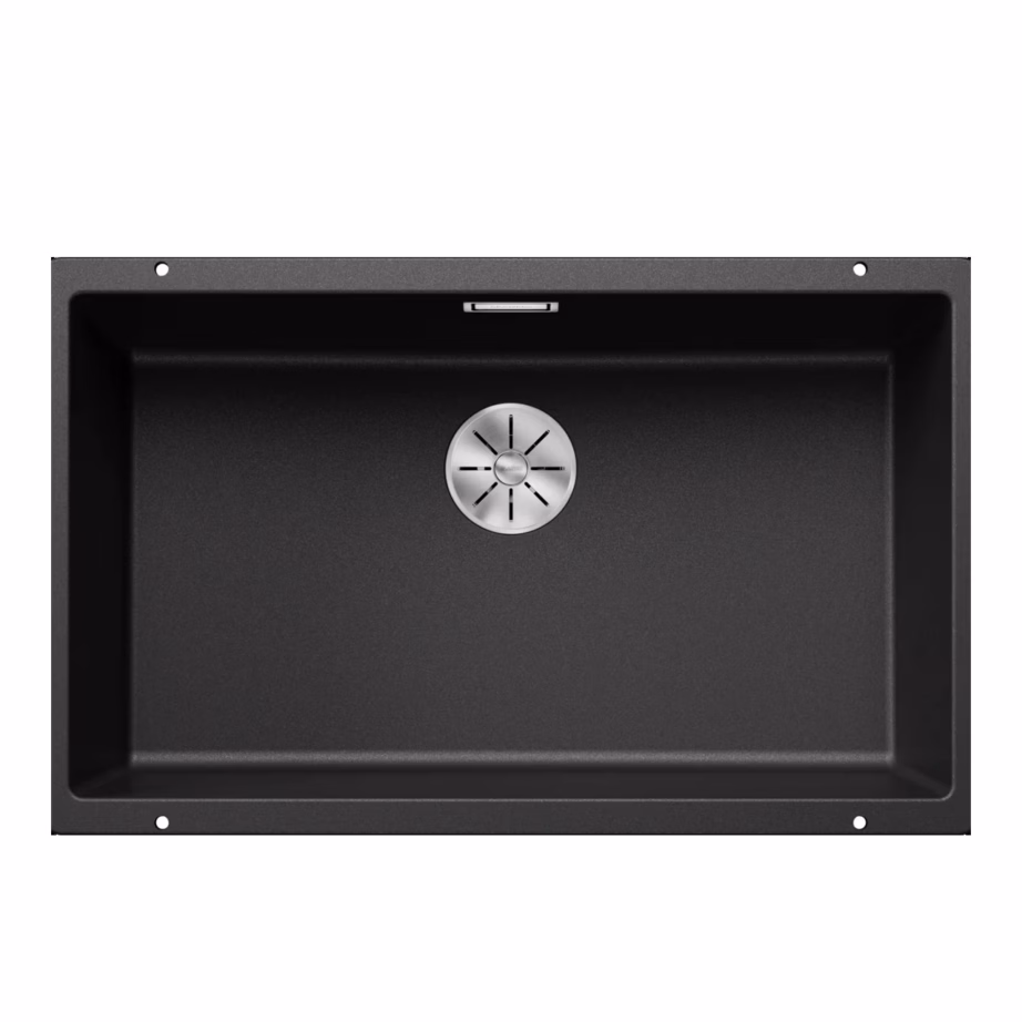 Alt paigaldatav köögivalamu BLANCO SUBLINE 700-U InFino, SILGRANIT™ PuraDur™, 1 kauss, kivihall, 80 cm aluskapile - 5