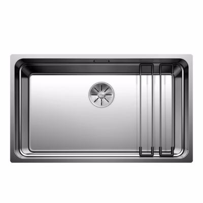 Pealt paigaldatav köögivalamu BLANCO ETAGON 700-IF, roostevaba teras, 1 kauss, satiin, 80 cm aluskapile