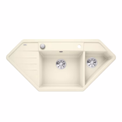 Valamu BLANCO LEXA 9 E SILGRANIT™ PuraDur™ Jasmine InFino