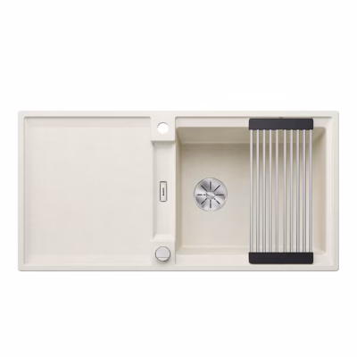 Integreeritav köögivalamu BLANCO ADIRA XL 6S SILGRANIT™ pehme valge, 60 cm kapile