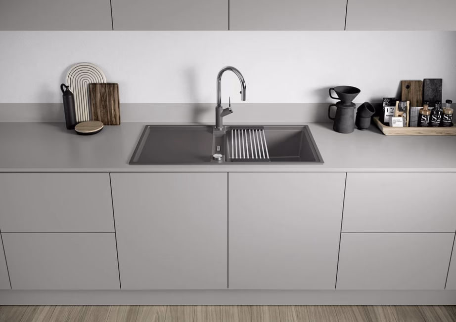Pealt paigaldatav köögivalamu BLANCO ADIRA XL 6 S SILGRANIT™ PuraDur™, 1 kauss, pehme valge, 60 cm aluskapile - 7