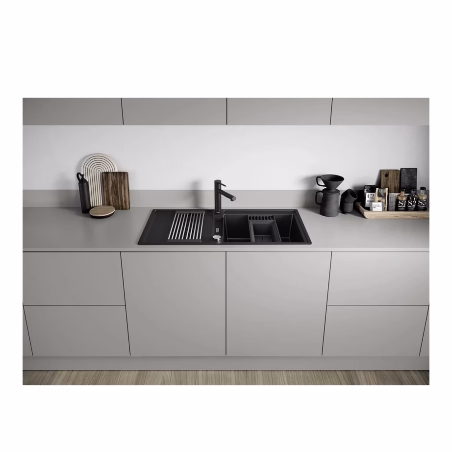 Pealt paigaldatav köögivalamu BLANCO ADIRA XL 6 S SILGRANIT™ PuraDur™, 1 kauss, pehme valge, 60 cm aluskapile - 5