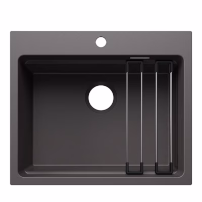 Pealt paigaldatav köögivalamu BLANCO ETAGON 6, SILGRANIT™ kivihall, 1 kauss, 60 cm aluskapile