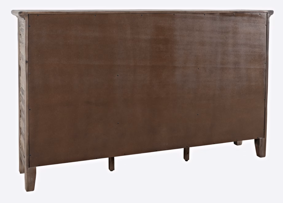 Rustikaalne akaatsiapuust puhvetkapp Livin Hill Avola AV2125-70, klaasustega, 178 cm - 4