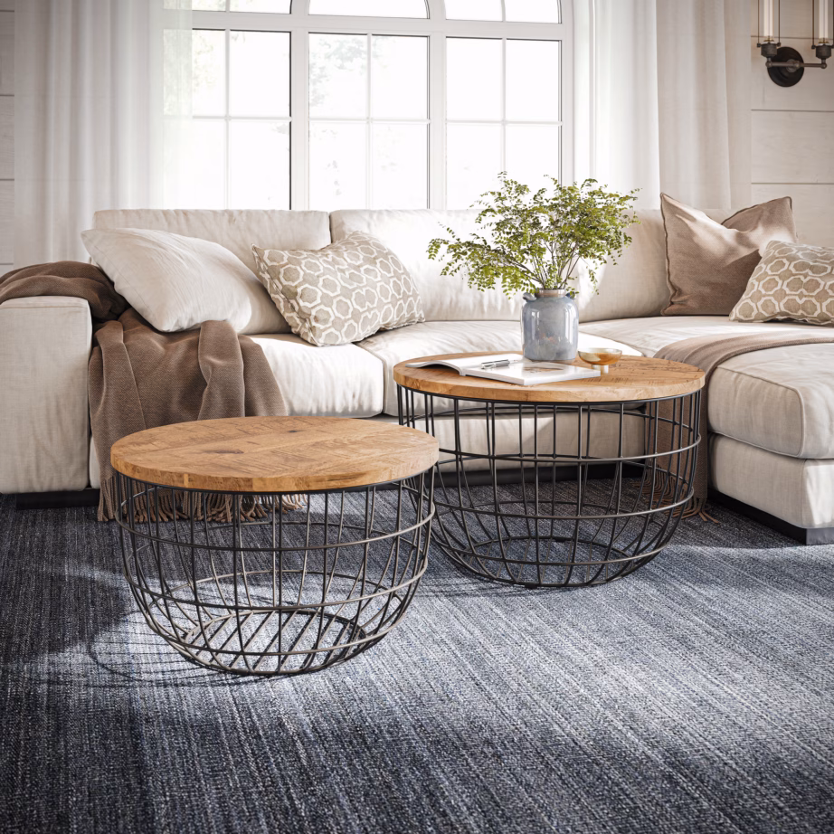 Mangopuidust lisalaudade komplekt Livin Hill Avola AV2330-26B, must metallraam - 8