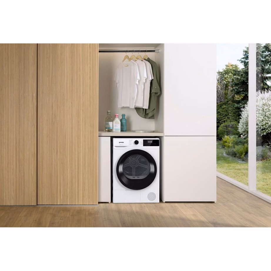 Eraldiseisev soojuspumbaga kondenskuivati GORENJE D2HNE7E, 7 kg, valge - 6