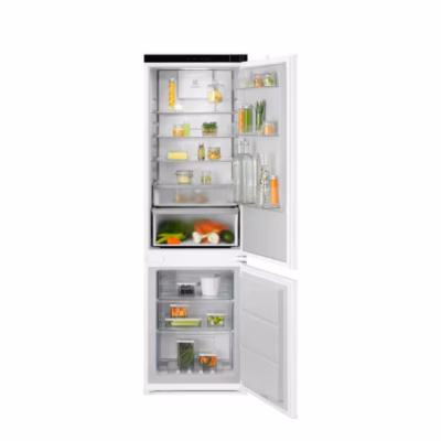 Integreeritav külmik-sügavkülmik ELECTROLUX ENA7CD18S, No Frost ja liughinged