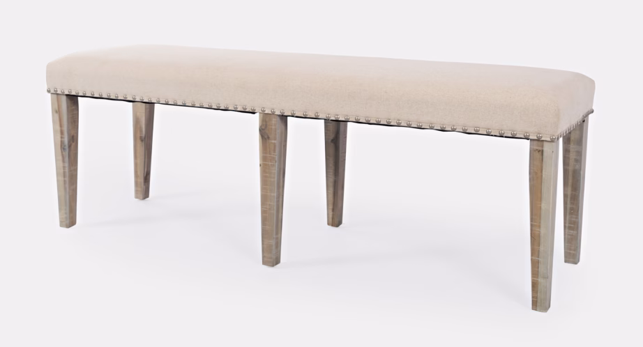 Rustikaalne polsterdatud esikupink Livin Hill Avola AV1933-52, akaatsiapuust, 132 cm - 3