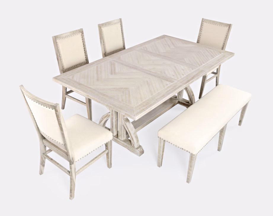 Rustikaalne polsterdatud esikupink Livin Hill Avola AV1933-52, akaatsiapuust, 132 cm - 7