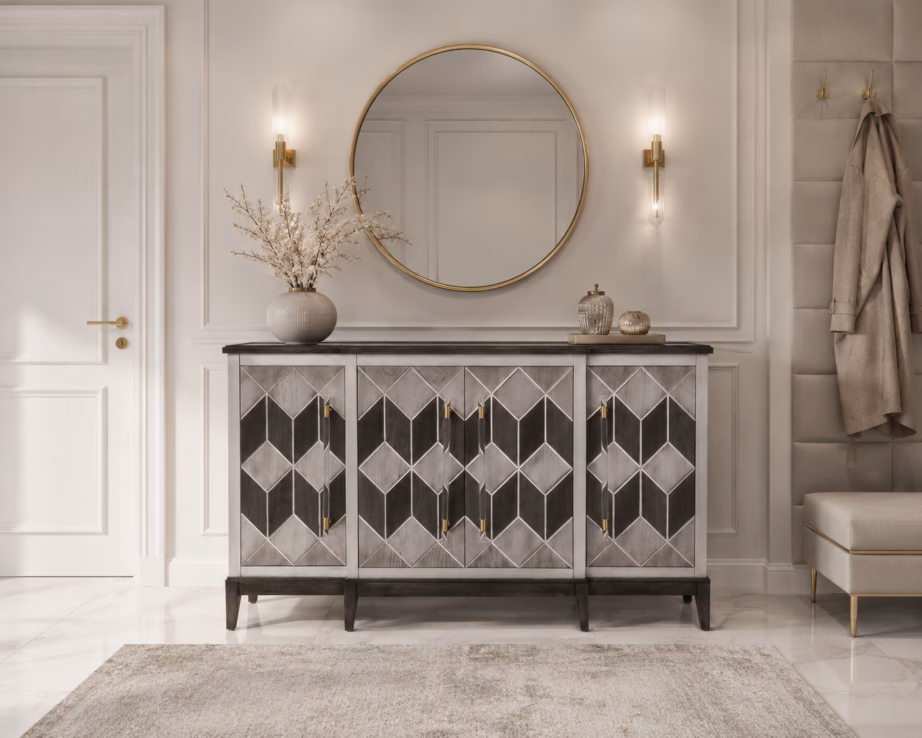 Hall tammespooniga kummut Livin Hill Stilig ST504, 152 cm - 16