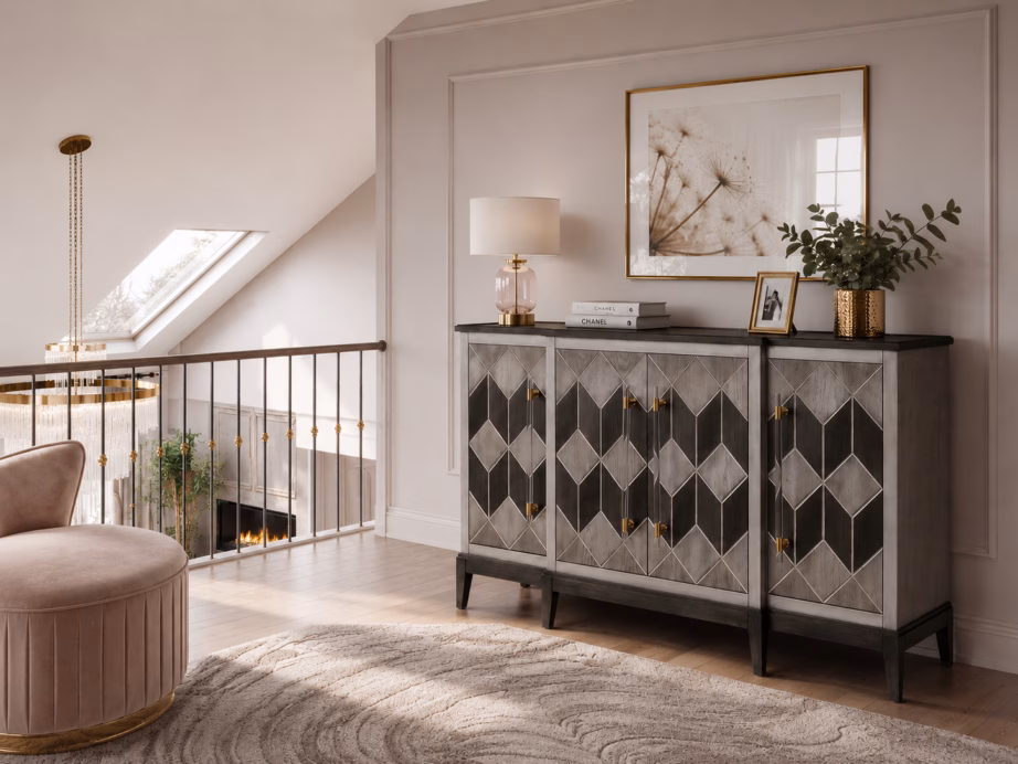 Hall tammespooniga kummut Livin Hill Stilig ST504, 152 cm - 17