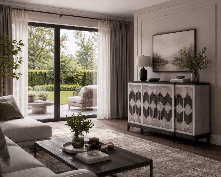 Hall tammespooniga kummut Livin Hill Stilig ST504, 152 cm - 19