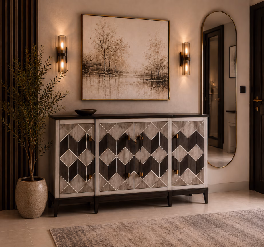 Hall tammespooniga kummut Livin Hill Stilig ST504, 152 cm - 23