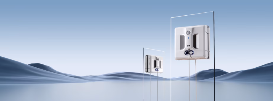 Juhtmega aknapesurobot HUTT A1, 6000 Pa, valge - 12