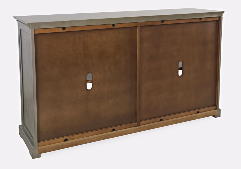 Salvehall klaasuksega kummut Livin Hill Avola AV2294-65, 165 cm - 8