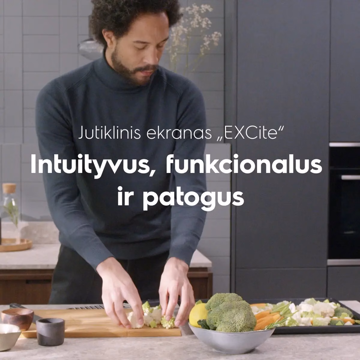 TFT-puutetundlik juhtpaneel mugavaks ja intuitiivseks juhtimiseks