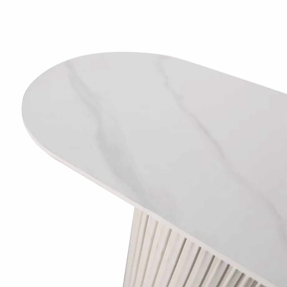 Modernne konsoollaud Livin Hill Modig M94, kunstmarmor, 160 cm - 5