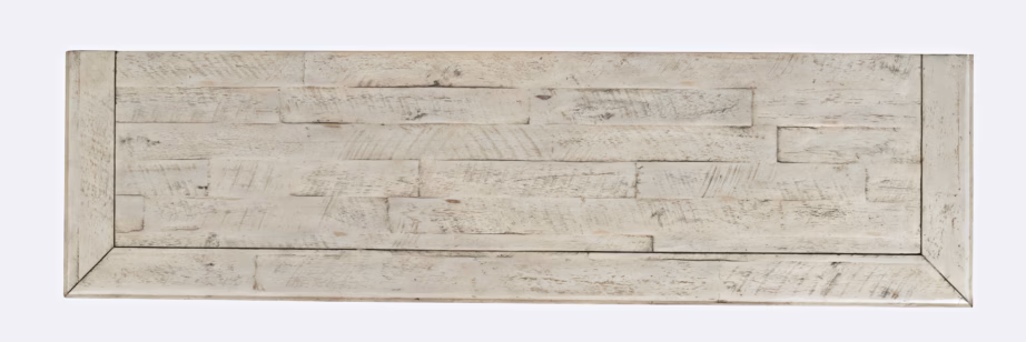 Ivory tooni akaatsiapuust kummut Livin Hill Avola AV1610-54, klaasuksega, 137 cm - 6