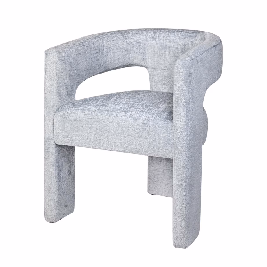 Helesinine polsterdatud söögitool Livin Hill Leith LET71B, chenille - 2