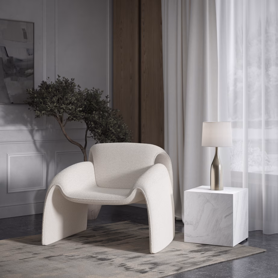 Modernne murdvalge bukleekangast tugitool Livin Hill Leith LET75N - 7