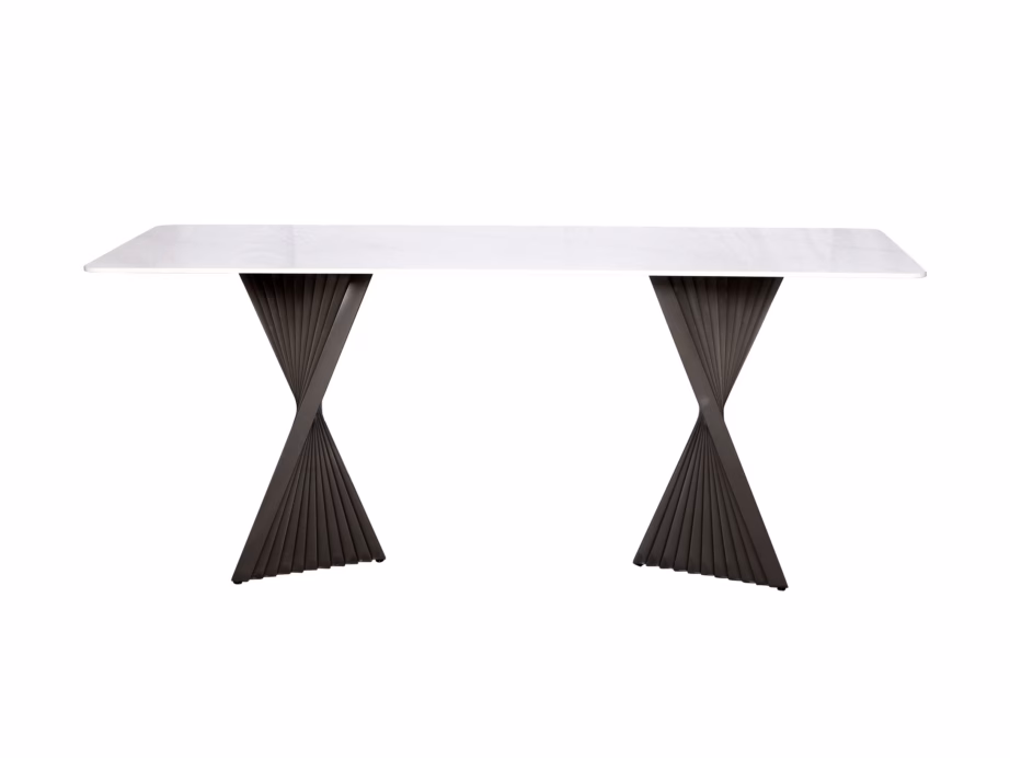 Marmorimustriga söögilaud Livin Hill Modig M17, 180 x 90 cm - 2