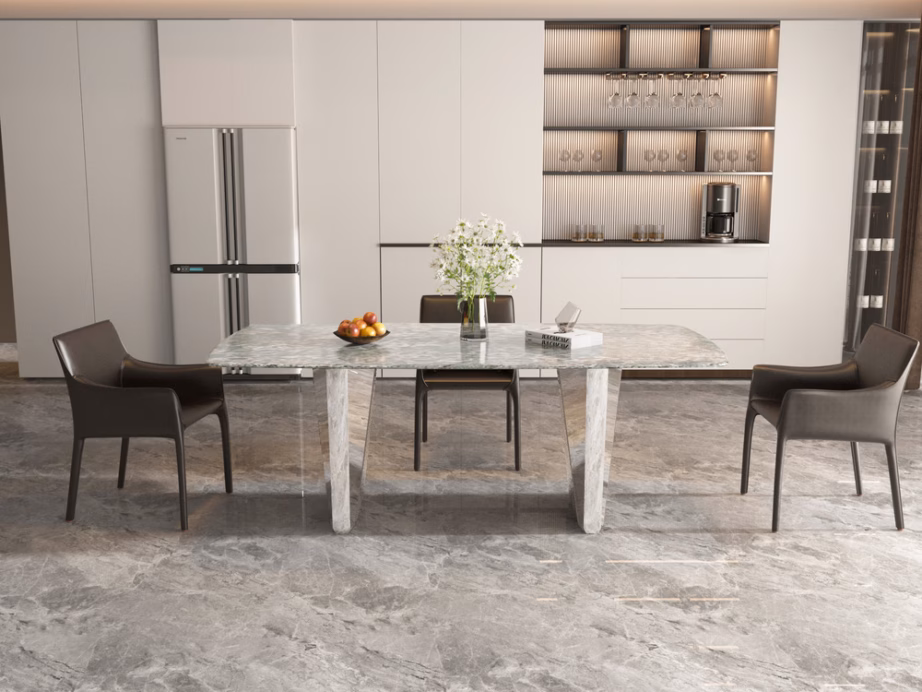 Kunstmarmoriga söögilaud Livin Hill Modig M33, 200 x 100 cm - 10