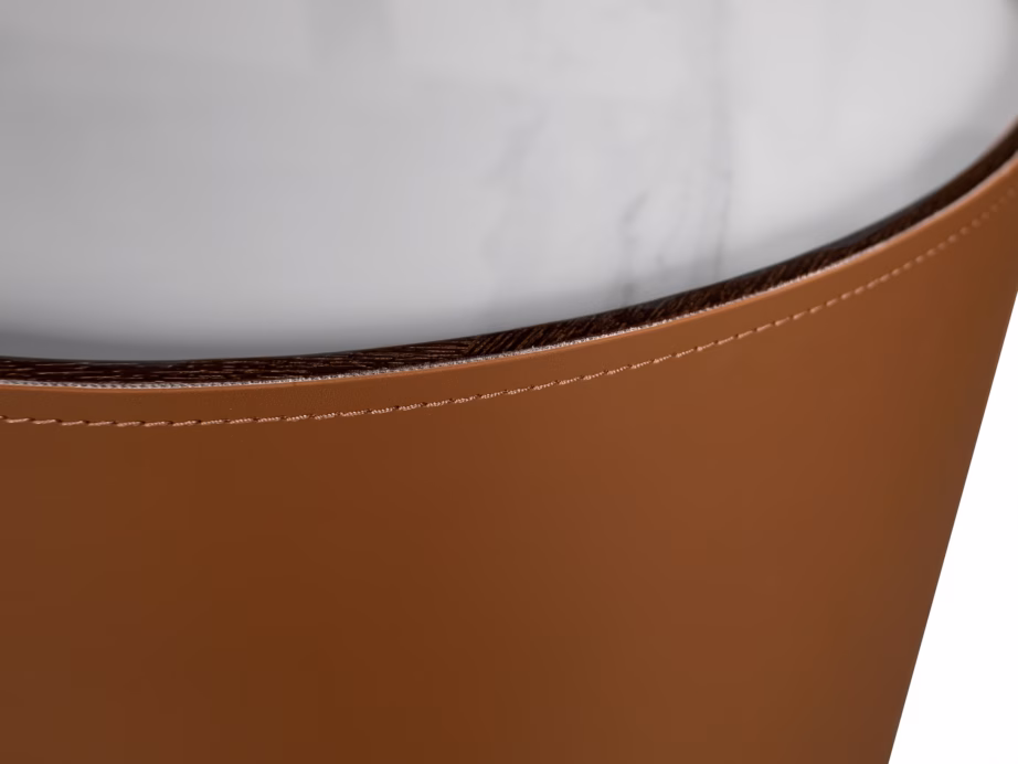 Silindrikujuline öökapp Livin Hill Modig M35, ökonahk, 50 cm - 8