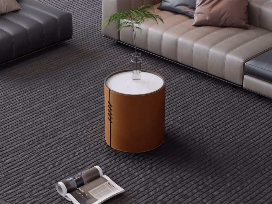 Silindrikujuline öökapp Livin Hill Modig M35, ökonahk, 50 cm - 9