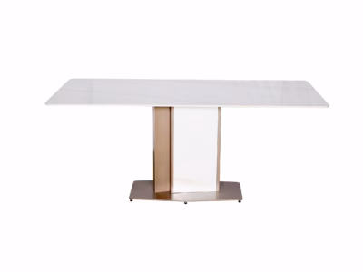 Valge marmorimustriga söögilaud Livin Hill Modig M54, 180 cm