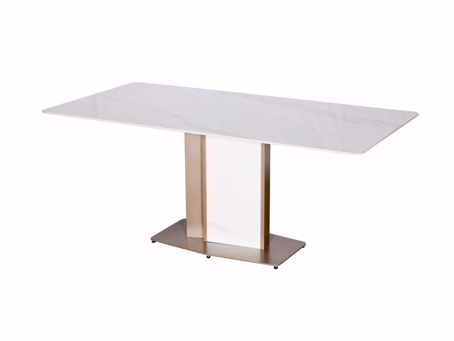 Valge marmorimustriga söögilaud Livin Hill Modig M54, 180 cm - 3