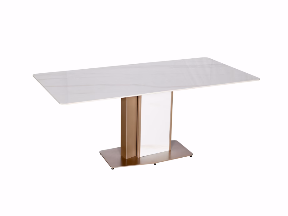 Valge marmorimustriga söögilaud Livin Hill Modig M54, 180 cm - 4