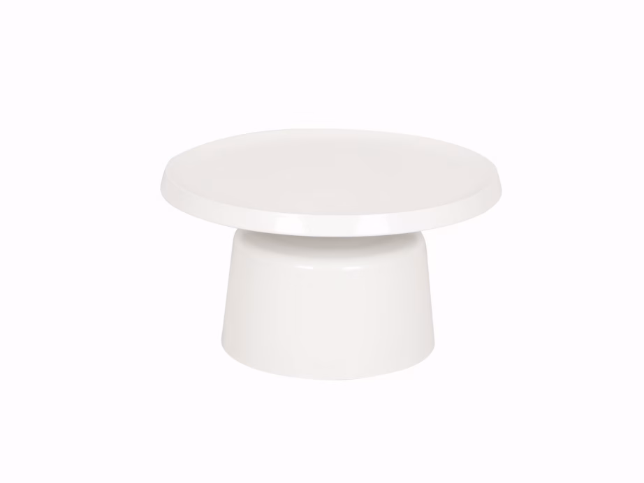 Metallist diivanilauakomplekt Livin Hill Modig M65, 2-osaline, valge/must - 4