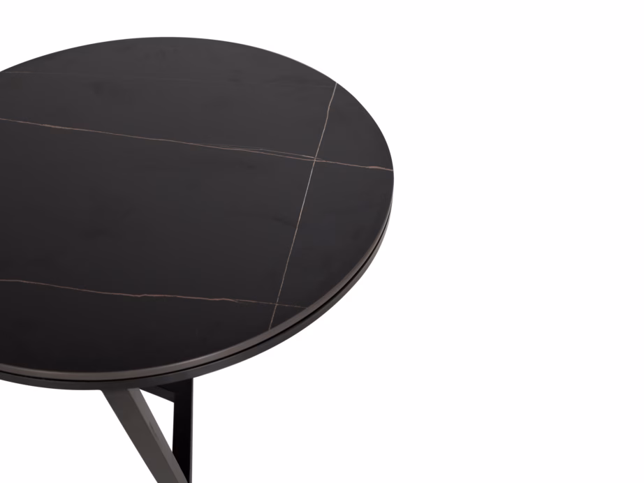 Ümmargune diivanilauakomplekt Livin Hill Modig M66, marmorimustriga, 80/60 cm - 14