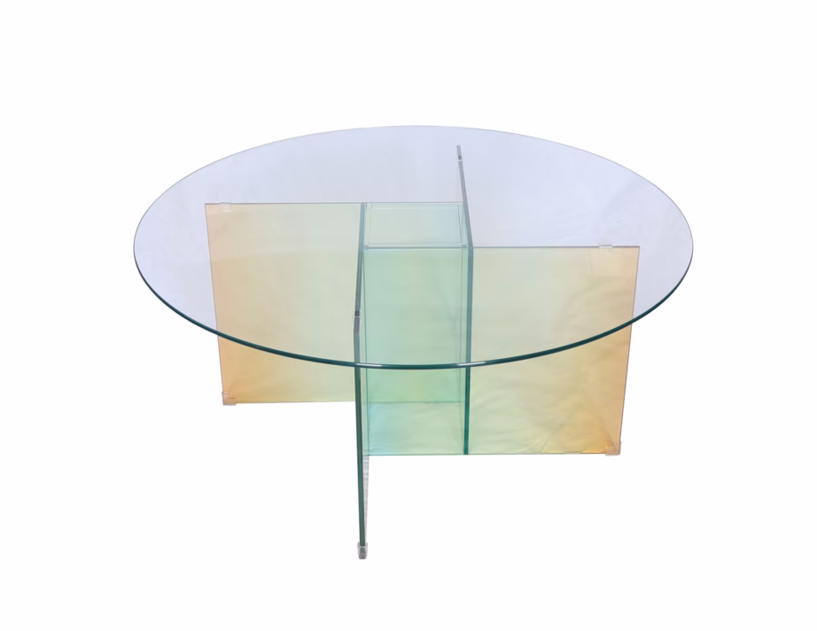 Opaalsest karastatud klaasist diivanilaud Livin Hill Modig M75-90, 90×90 cm - 4