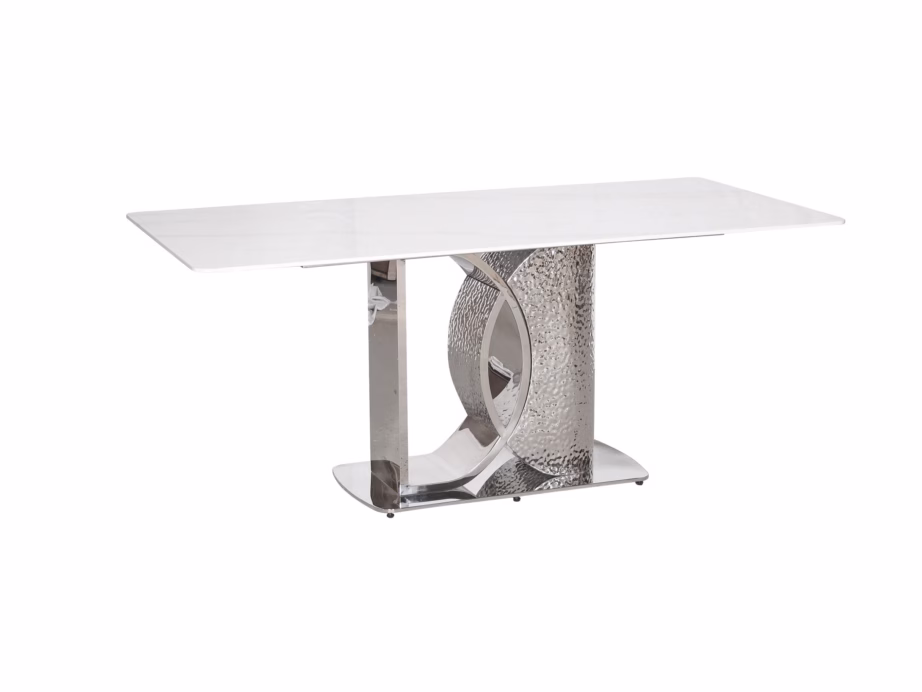 Valge kunstmarmorimustriga söögilaud Livin Hill Modig M90, 180 cm - 6