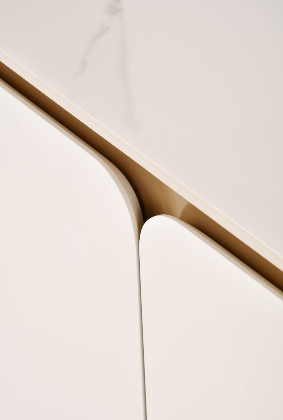Valge TV-alus Livin Hill Stilig ST120, kunstmarmori pealispind, 200 cm - 12
