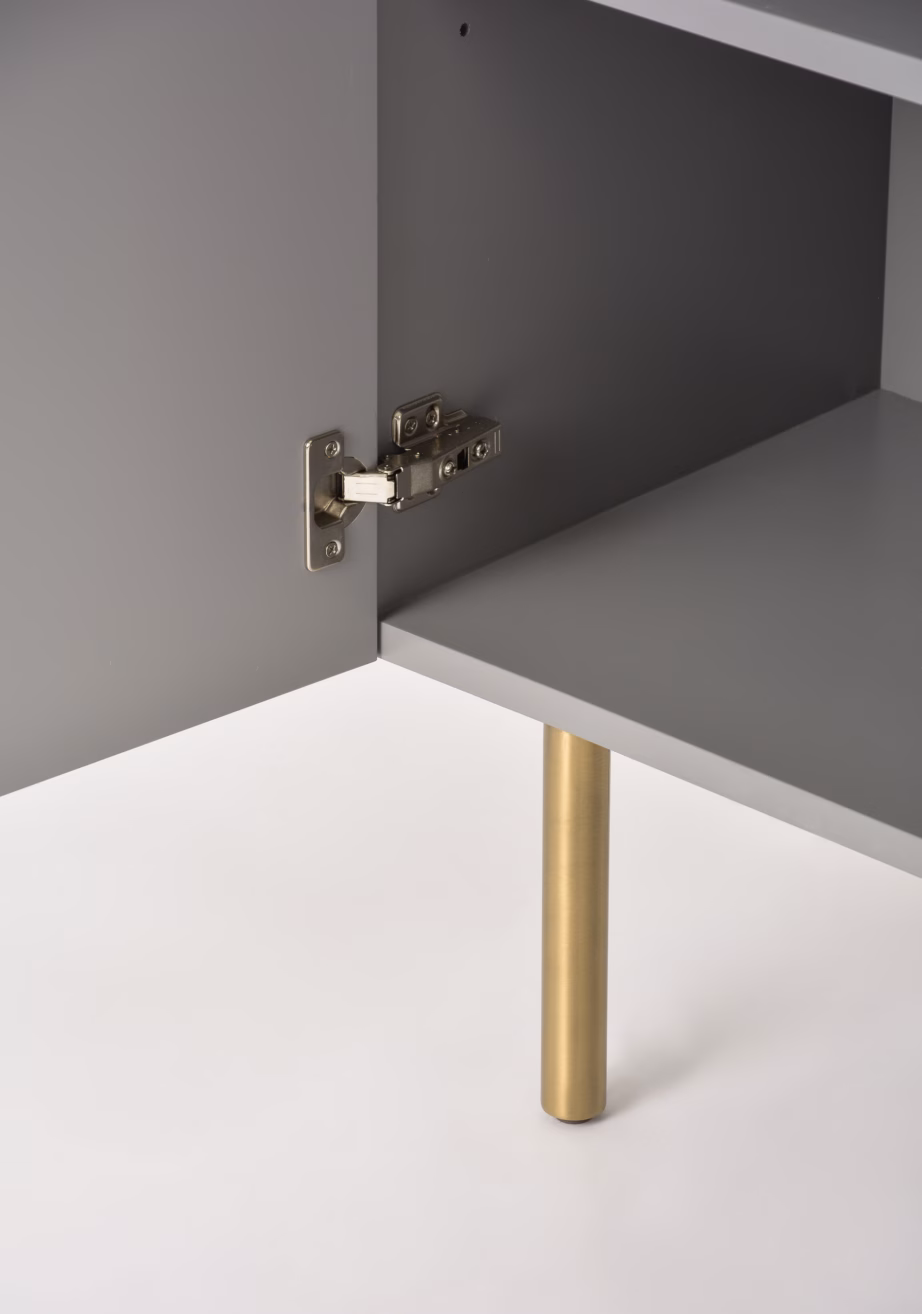 Helehall kummut kuldsete jalgadega Livin Hill Stilig ST310, 180 cm - 9