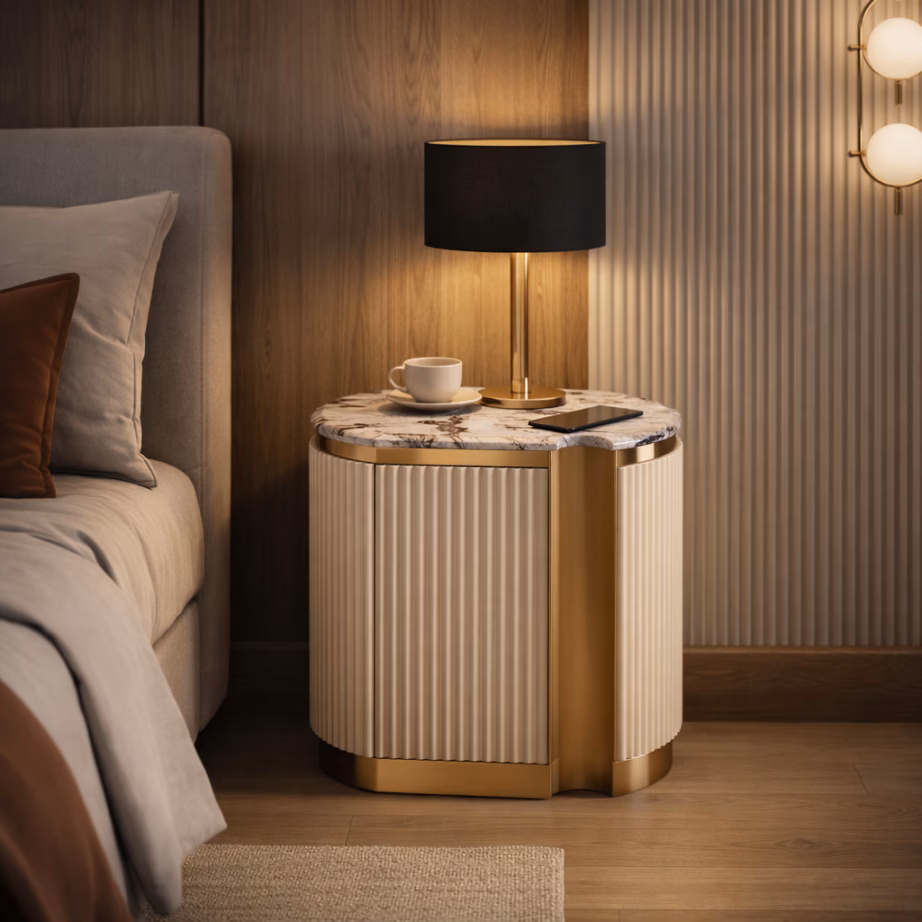 Helekreem parem öökapp Livin Hill Stilig ST915BR, marmorimustriga pealispind - 5