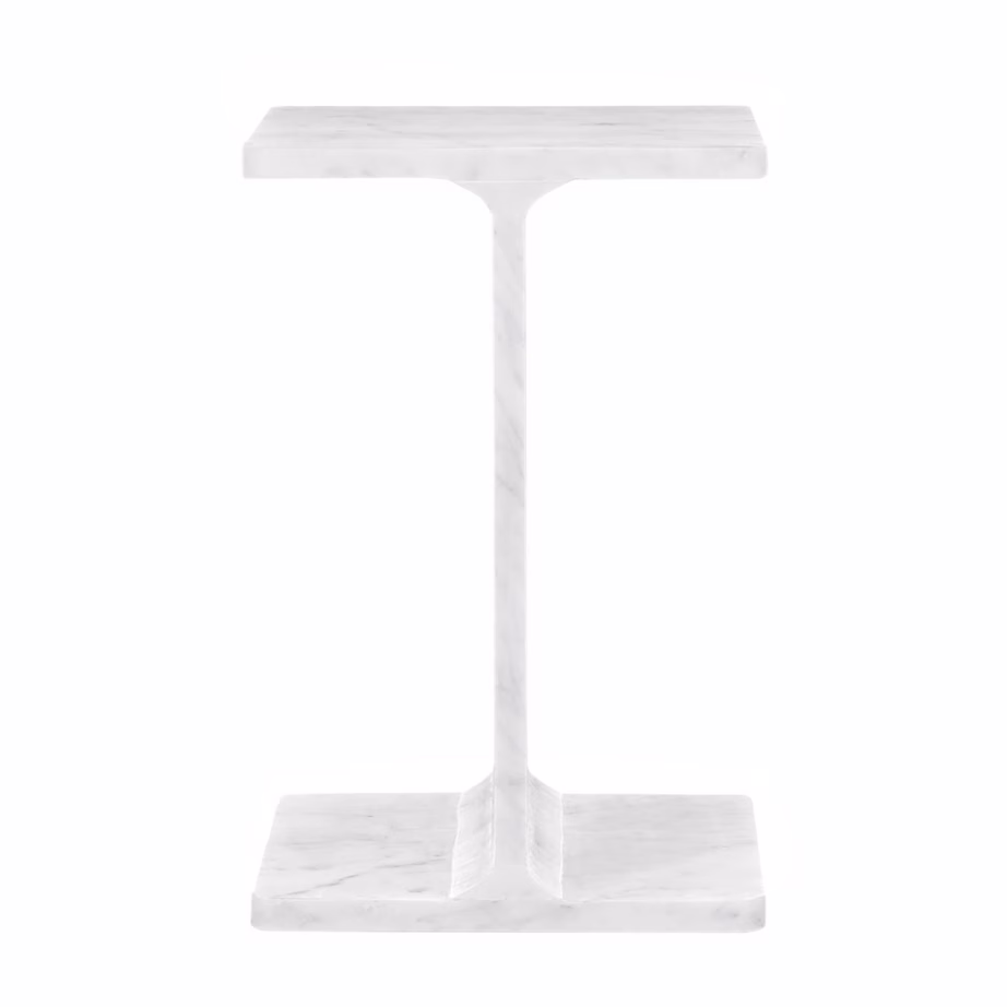 Valgest marmorist lisalaud Livin Hill Avola AV2330-2, 46 cm - 2