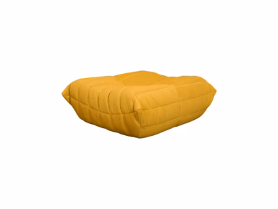 Sinepikollane sametist tumba Livin Hill Nua N22-14, 86 x 80 cm