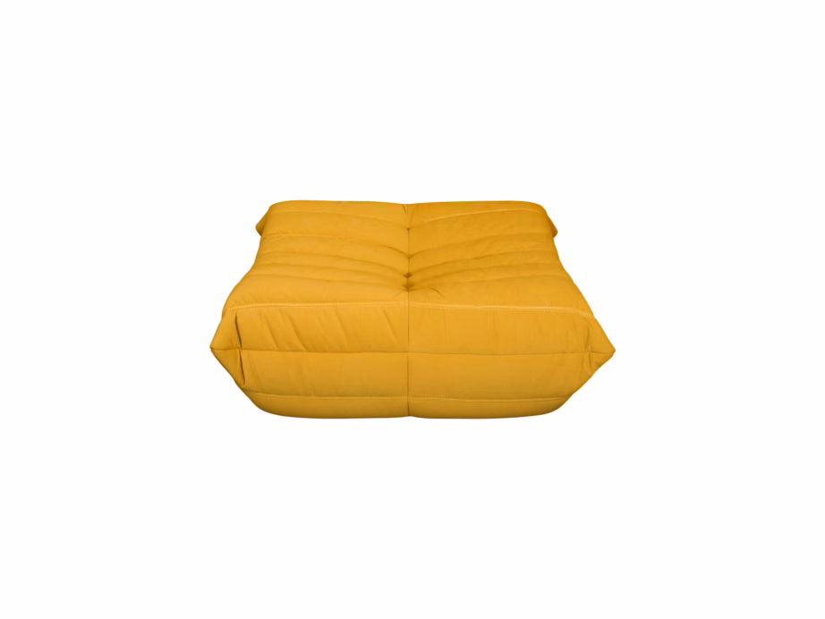 Sinepikollane sametist tumba Livin Hill Nua N22-14, 86 x 80 cm - 3