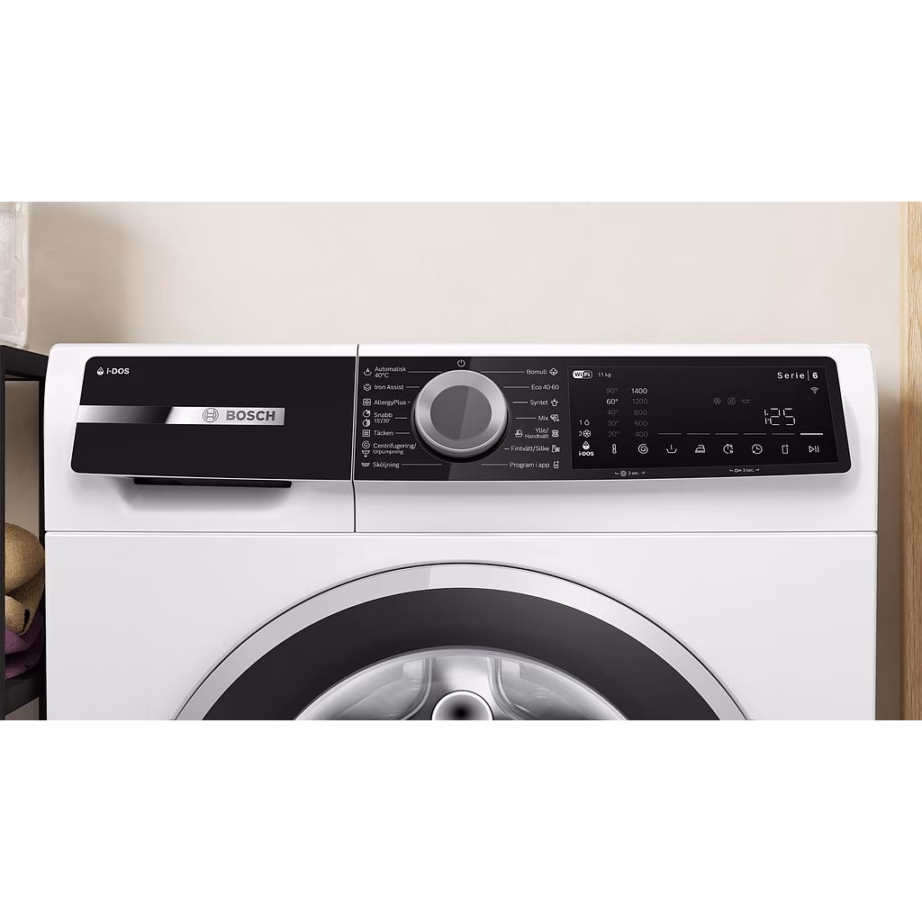 Eraldiseisev eestlaetav pesumasin BOSCH WGK264FLSN, 11 kg, 1400 p/min, valge - 2