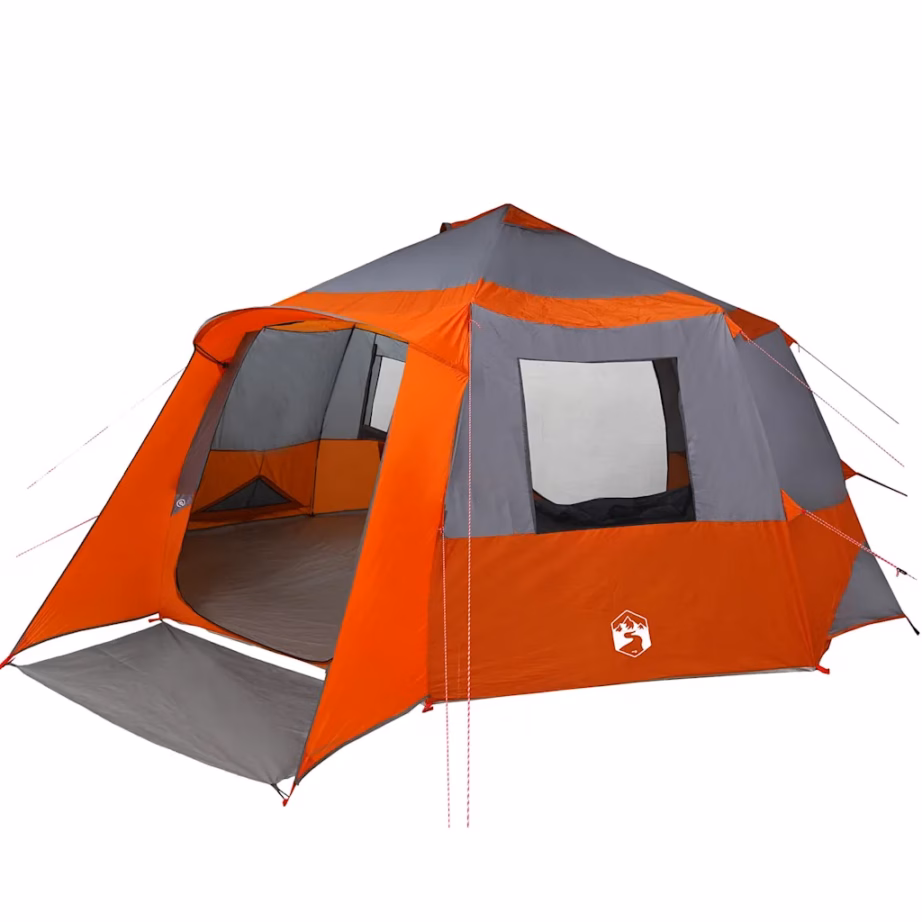 12-kohaline kabiintelk õhuavadega, hall/oranž, 500 x 500 x 294 cm - 2