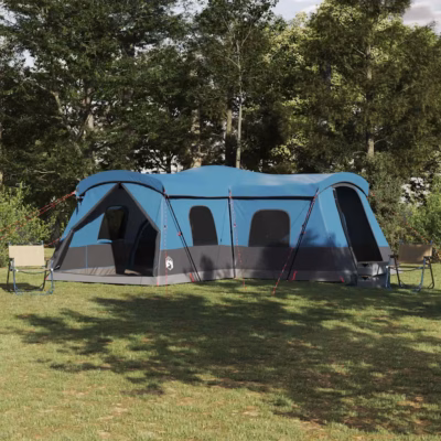16-kohaline peretelk õhuava ja vihmakattega, sinine, 680 x 510 x 210 cm