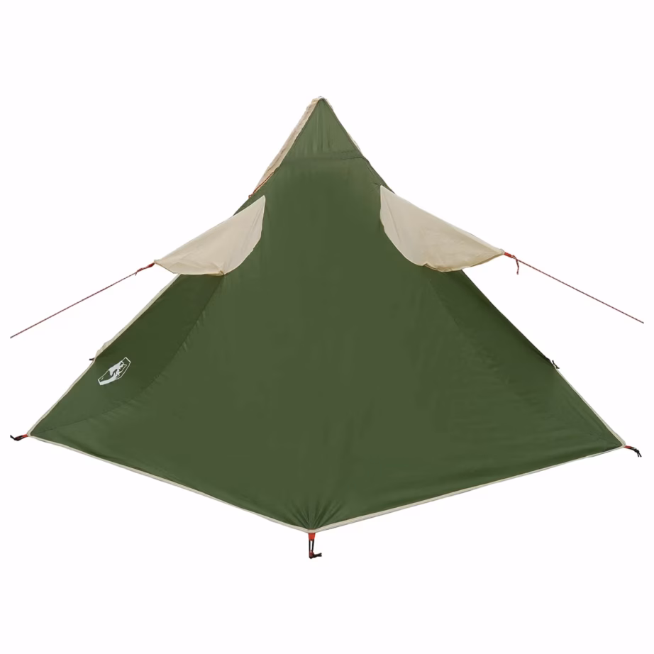 2-in-1 vihmakeep-poncho ja varjualune kapuutsiga, roheline, 262 x 126 x 130 cm - 6