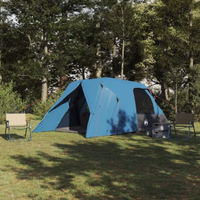 4-kohaline dome-telk esikuga, sinine, 455 x 252 x 178 cm