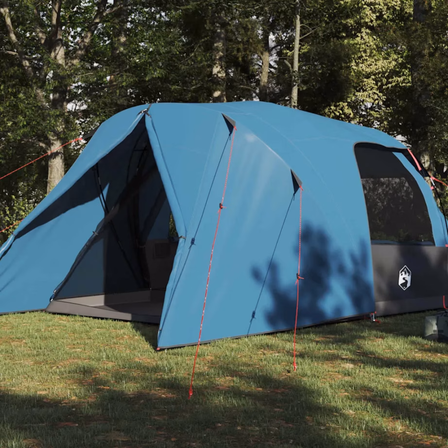 4-kohaline dome-telk esikuga, sinine, 455 x 252 x 178 cm - 3