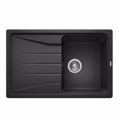 Pealt paigaldatav köögivalamu BLANCO SONA 45 S SILGRANIT™ PuraDur™, 1 kauss, antratsiit, 45 cm aluskapile
