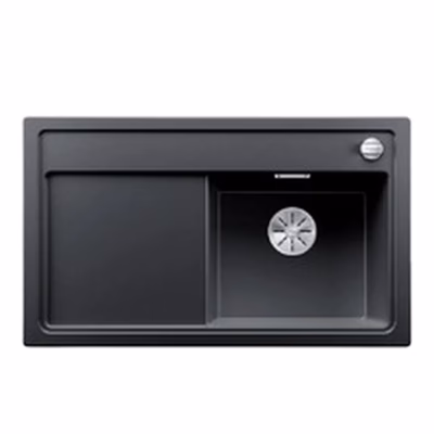 Pealt paigaldatav köögivalamu BLANCO ZENAR 45 S SILGRANIT™ PuraDur™, antratsiit, 1 kauss, 45 cm aluskapile