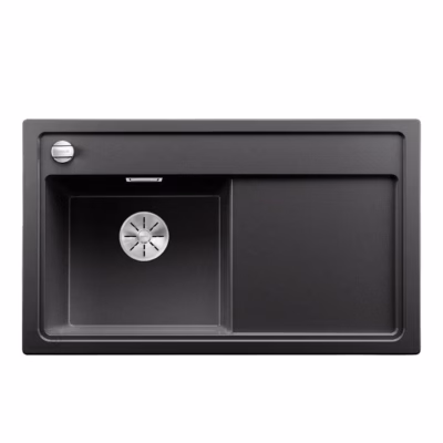 Pealt paigaldatav köögivalamu BLANCO ZENAR 45 S, SILGRANIT™ PuraDur™, 1 kauss, antratsiit, 45 cm aluskapile